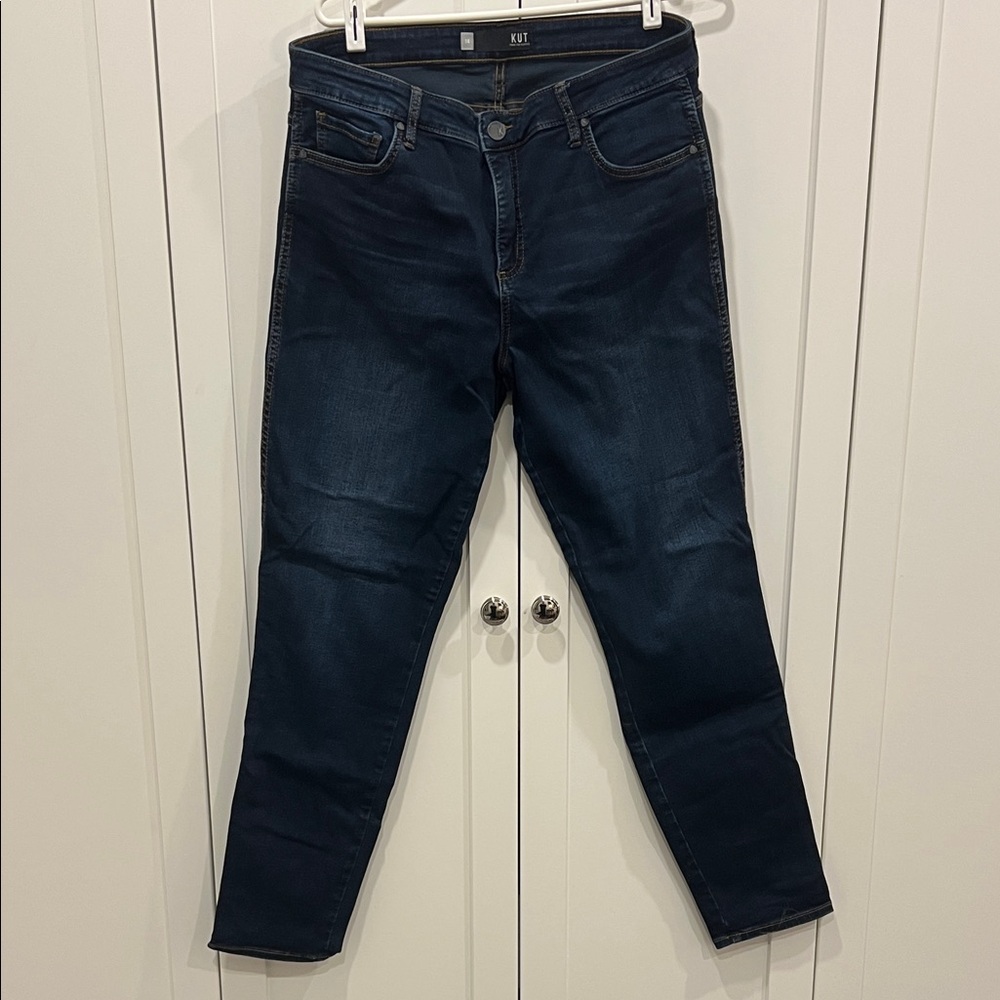 Kut from the Kloth High-Rise Dark Wash Jeans